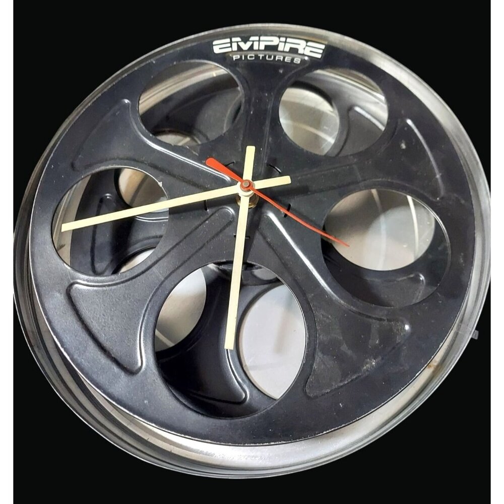 Empire Pictures Film Reel Clock Wall Decor SO2 D